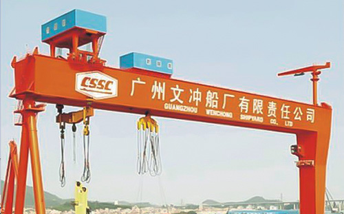 600t-88m龍門式起重機