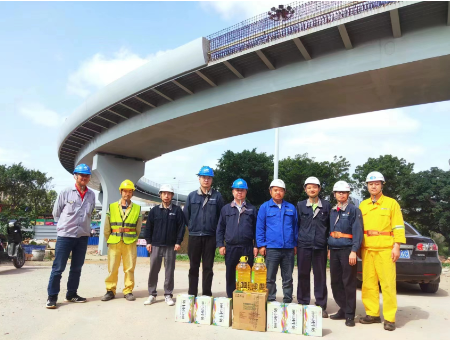 慰問送關(guān)愛 心里暖洋洋——一線骨干慰問活動(dòng)