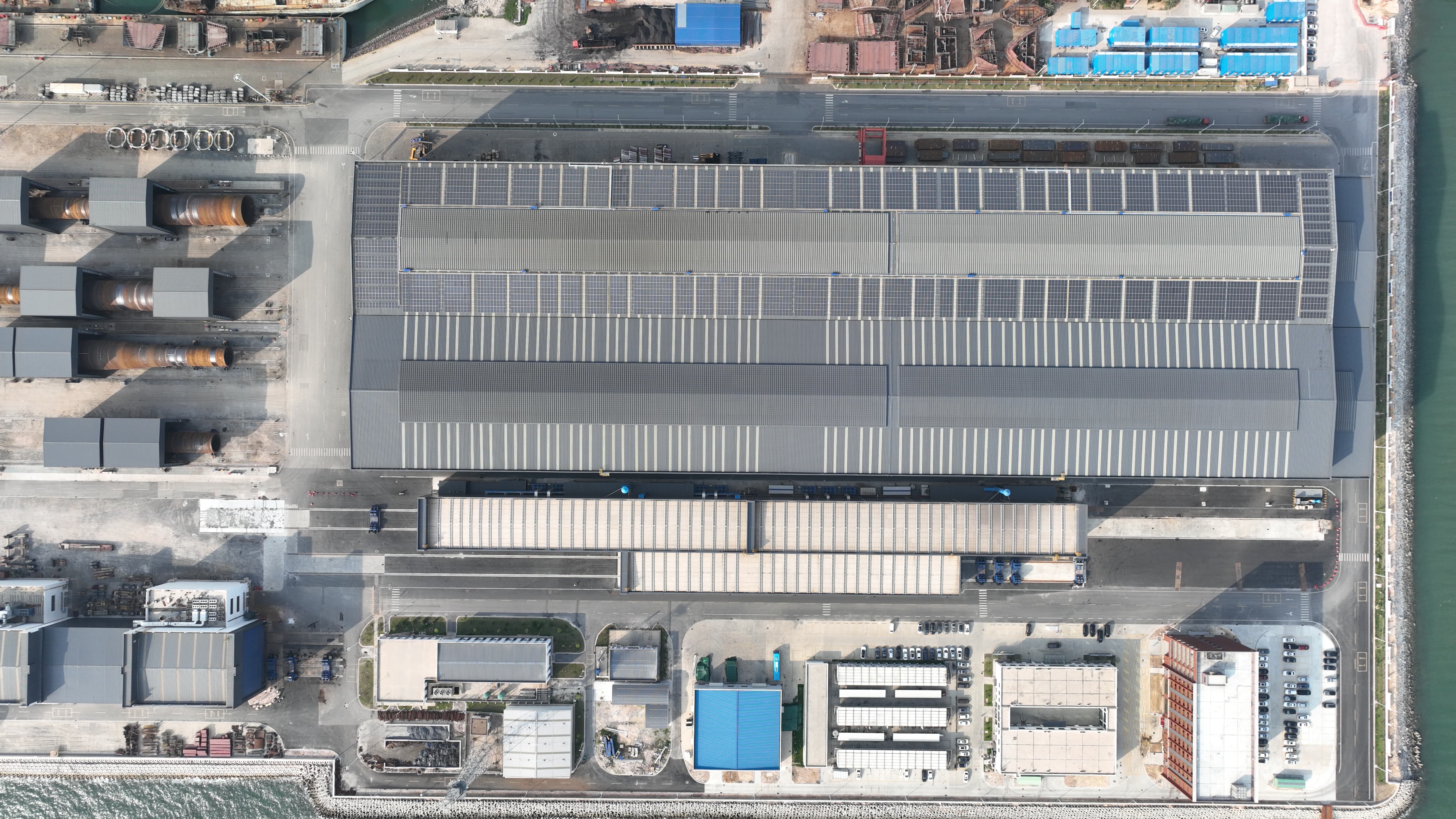 綠色低碳智慧工廠建設(shè)邁上新臺階——廣西文船重工一期光伏項目正式投產(chǎn)