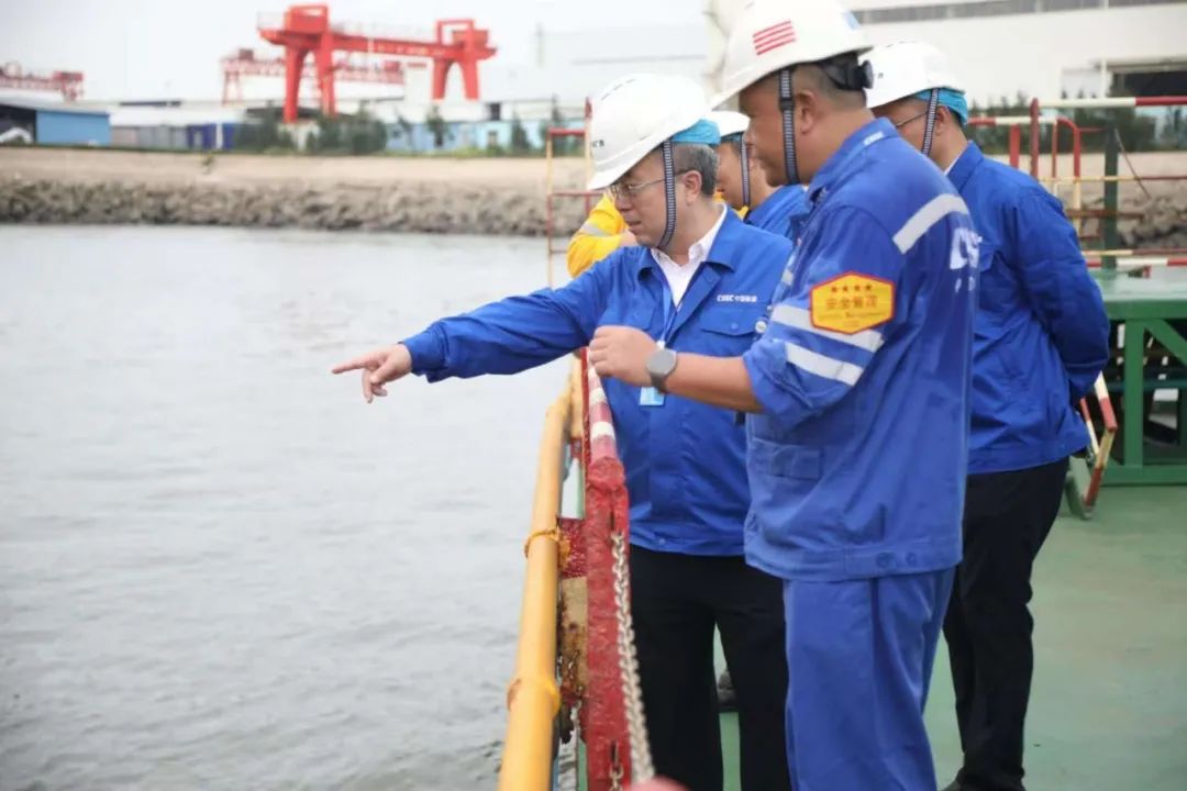 王國強調研中船集團旗下在桂企業(yè)，并開展安全生產(chǎn)檢查